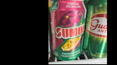 Sumol passion fruit can